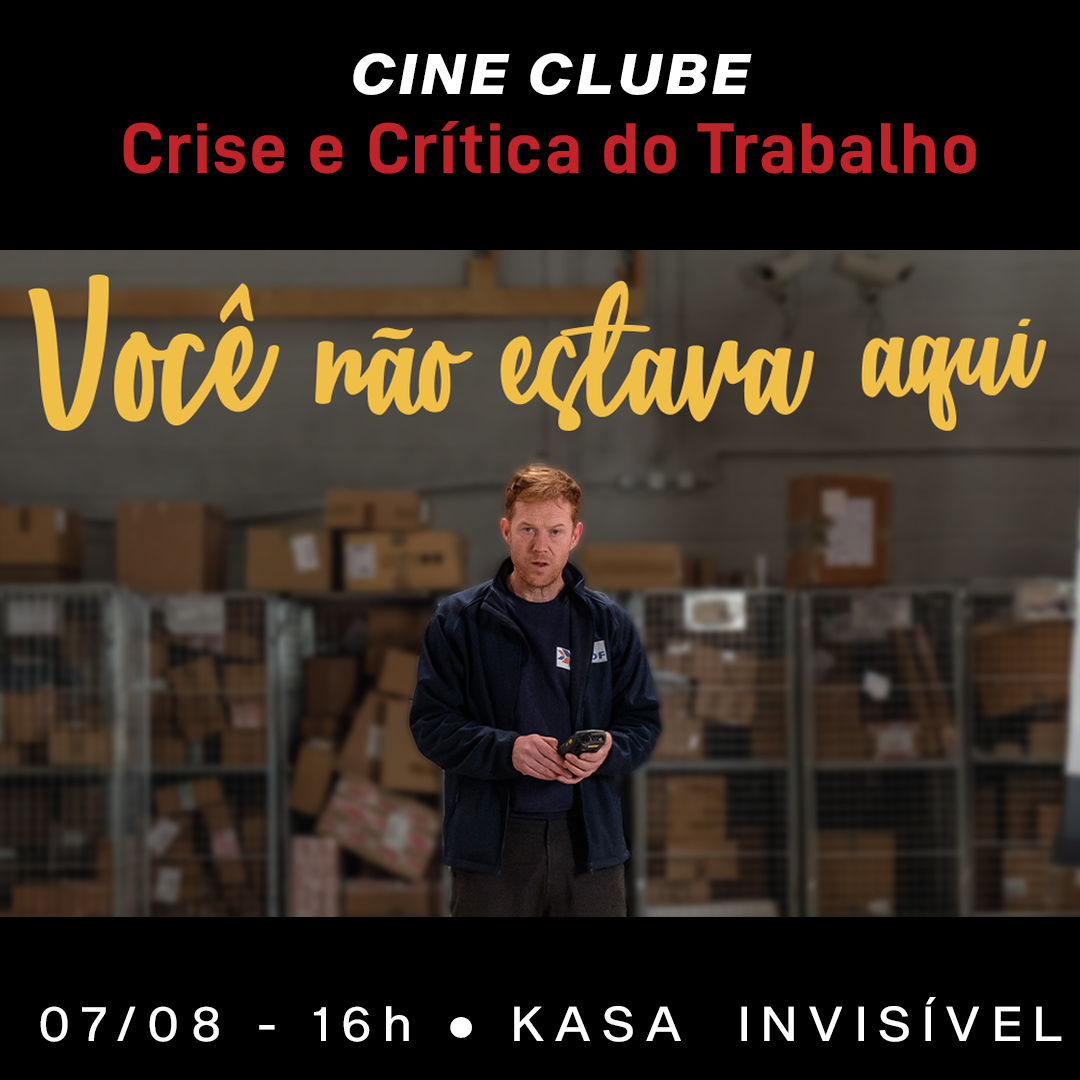 Cineclube Invisível 2022: SÁBADO – 07/08 – 16H